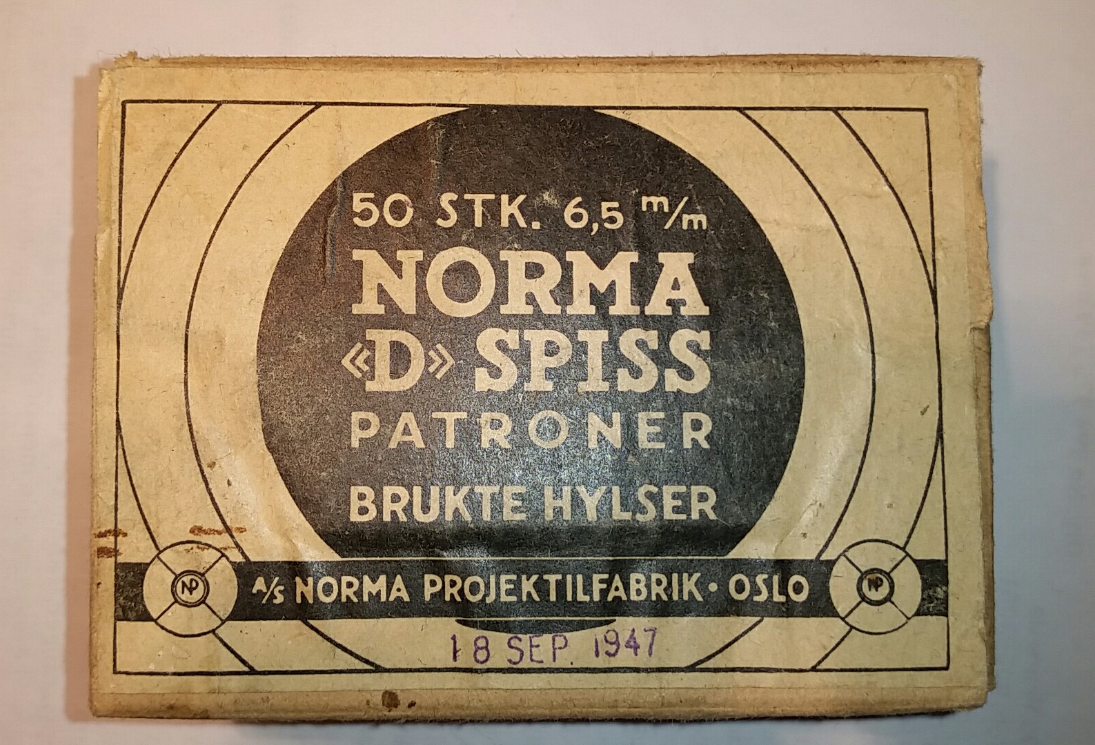 ./ammo/65x55/esker/Eske-65x55-Norma-50skudd-Helmantel-brukte-hylser-1947-1.jpg