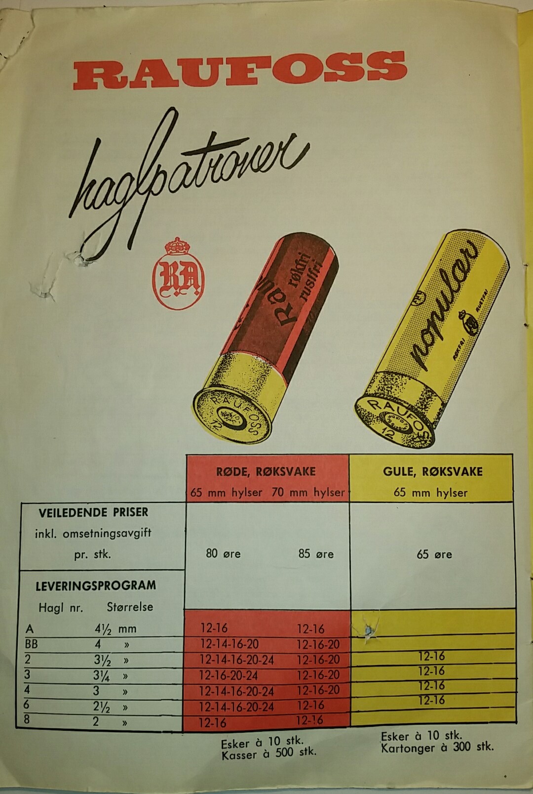 ./ammo/hagle/dokumenter/Dokument-Hagle-Raufoss-Folder-1961-1.jpg