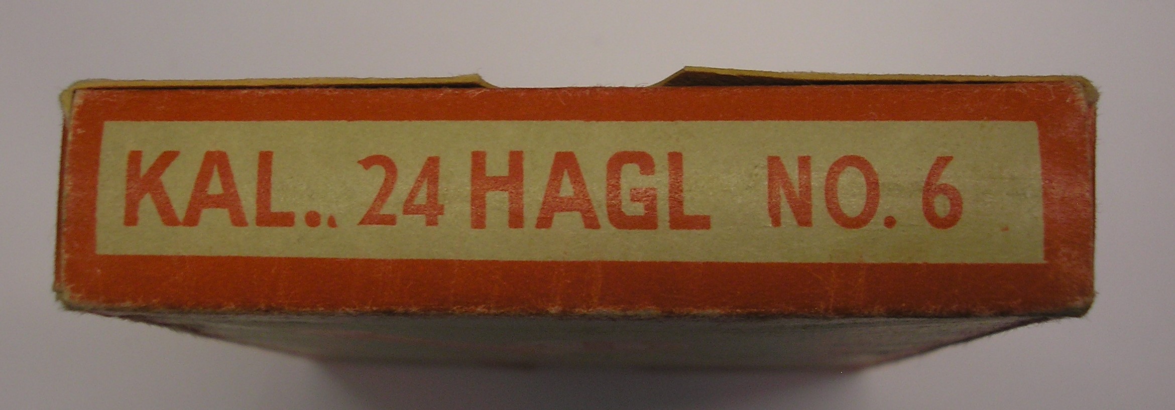 ./ammo/hagle/esker/Eske-Hagle-Nitedals-Spesial-24-65-Nr6-10skudd-No-Merket-4.JPG