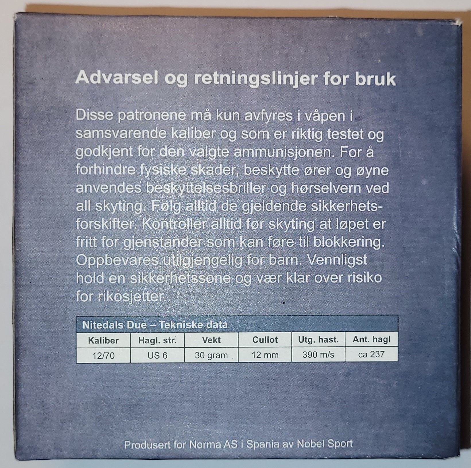 ./ammo/hagle/esker/Eske-Hagle-Nobel-Sport-Nitedals-Due-12-70-NrUS6-Plast-2022-25patroner-2.jpg