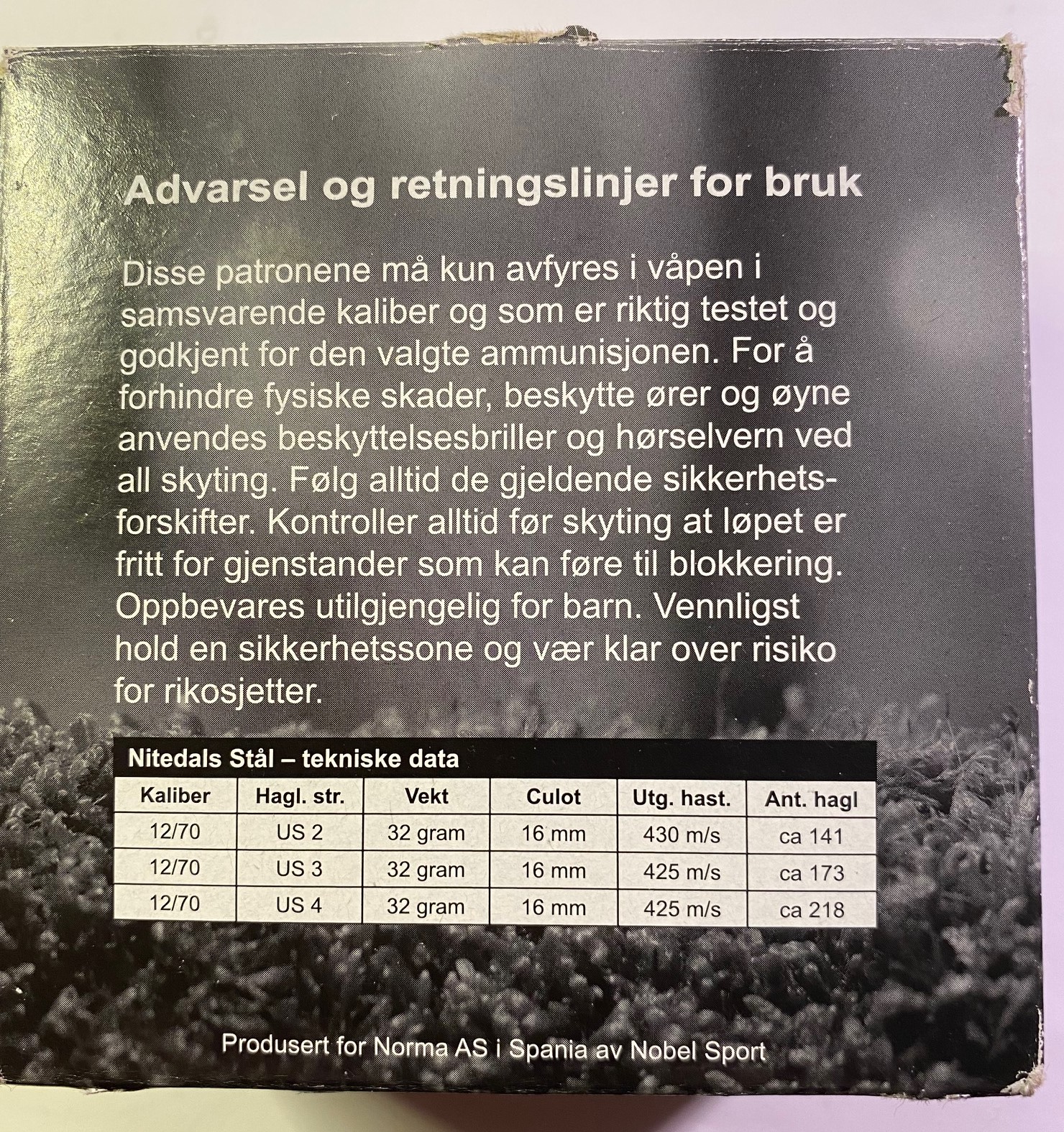 ./ammo/hagle/esker/Eske-Hagle-Nobel-Sport-Nitedals-Staal-12-70-NrUS3-2023-25patroner-2.jpg